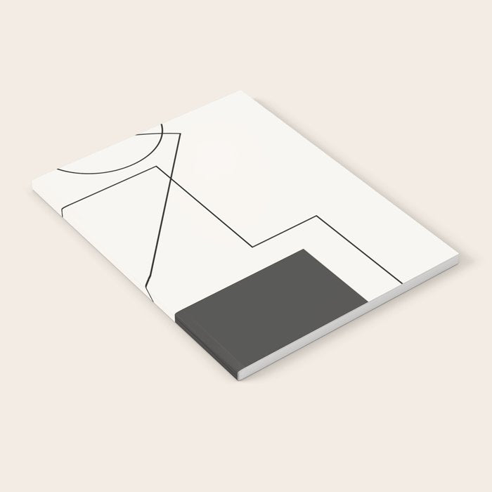 Abstract Minimal Geometric 2 Notebook Gallery Image 2