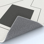 Abstract Minimal Geometric 2 Rug Gallery Image 4