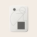 Abstract Minimal Geometric 2 Bath Mat Gallery Image 1