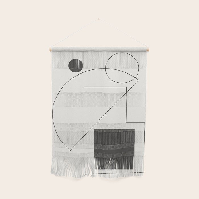 Abstract Minimal Geometric 2 Wall Hanging Gallery Image 1
