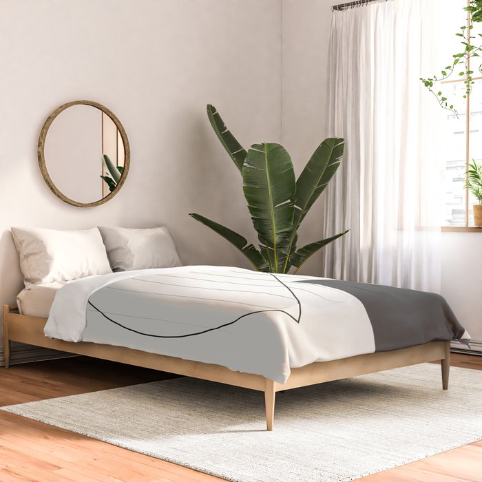 Abstract Minimal Geometric 2 Comforter Gallery Image 2