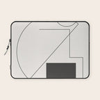 Abstract Minimal Geometric 2 Laptop Sleeve Gallery Image 1