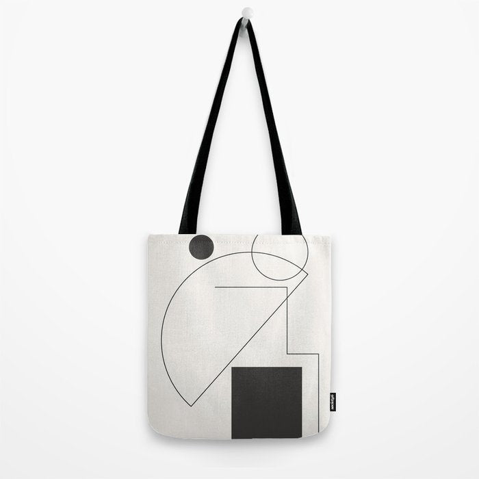 Abstract Minimal Geometric 2 Tote Bag Gallery Image 2