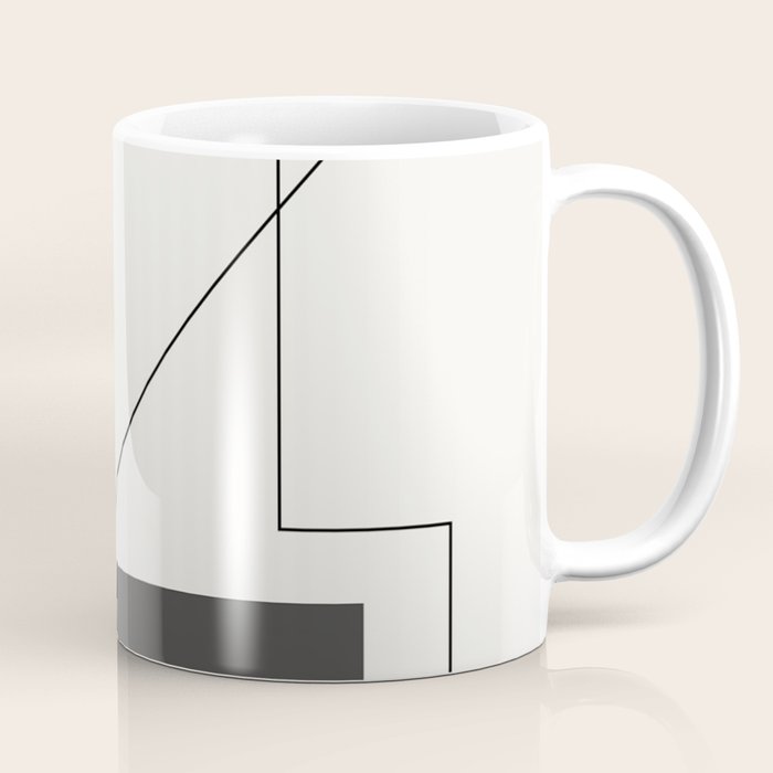 Abstract Minimal Geometric 2 Coffee Mug Gallery Image 1