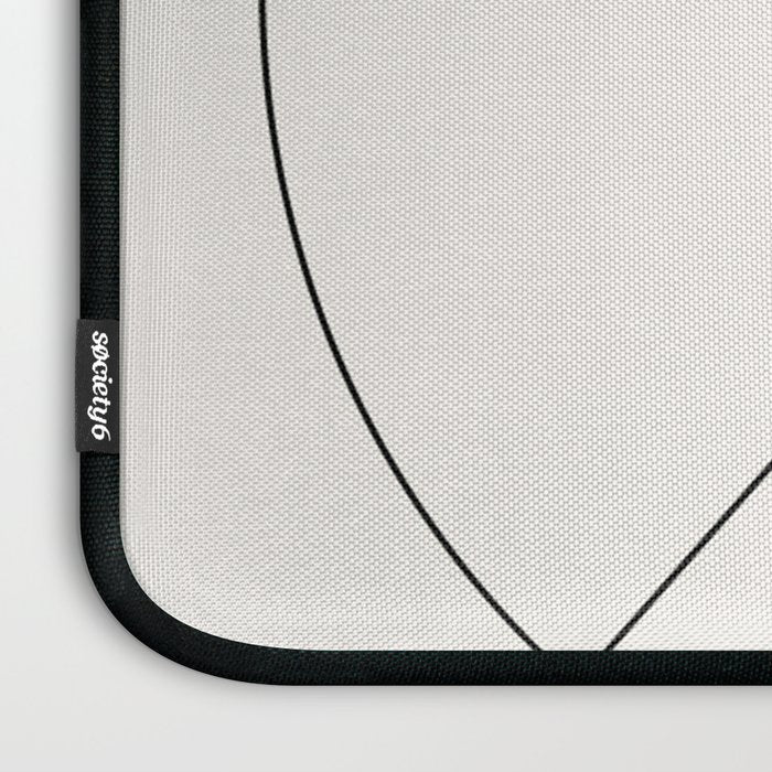 Abstract Minimal Geometric 2 Laptop Sleeve Gallery Image 3