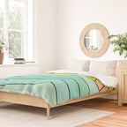 daydreams glassy swells and sunrise radiate by surfy birdy Duvet Cover Gallery Image 2