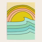 daydreams glassy swells and sunrise radiate by surfy birdy Poster Gallery Image 4