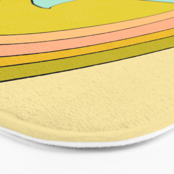 daydreams glassy swells and sunrise radiate by surfy birdy Bath Mat Gallery Image 3