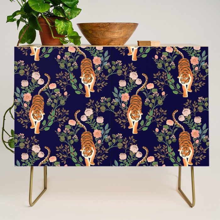 Tiger Floral Garden Credenza Gallery Image 1
