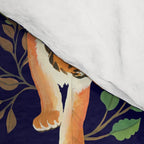 Tiger Floral Garden Comforter Gallery Image 4