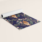Tiger Floral Garden Yoga Mat Gallery Image 2