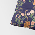 Tiger Floral Garden Pillow Sham Gallery Image 4