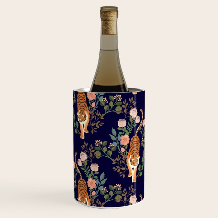 Tiger Floral Garden Wine Chiller Gallery Image 1