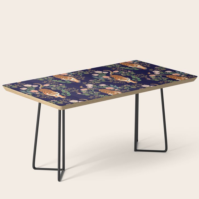 Tiger Floral Garden Coffee Table Gallery Image 1