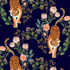 Tiger Floral Garden Coffee Mug Gallery Image 2