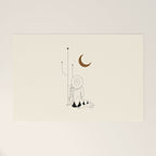 Talking to the Moon - Rustic Welcome Mat Gallery Image 1