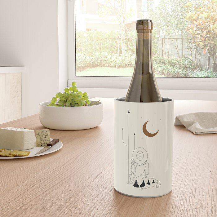 Talking to the Moon - Rustic Wine Chiller Gallery Image 4