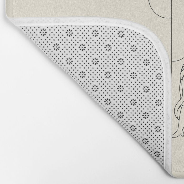 Talking to the Moon - Rustic Bath Mat Gallery Image 2