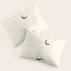 Talking to the Moon - Rustic Pillow Sham Gallery Image 3
