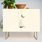 Talking to the Moon - Rustic Credenza Gallery Image 1