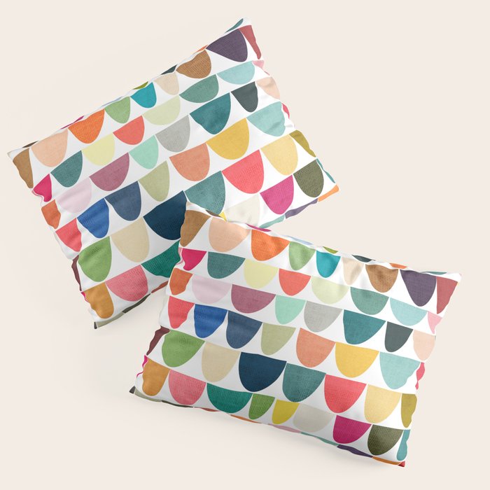 Fish scales pattern Pillow Sham Gallery Image 3