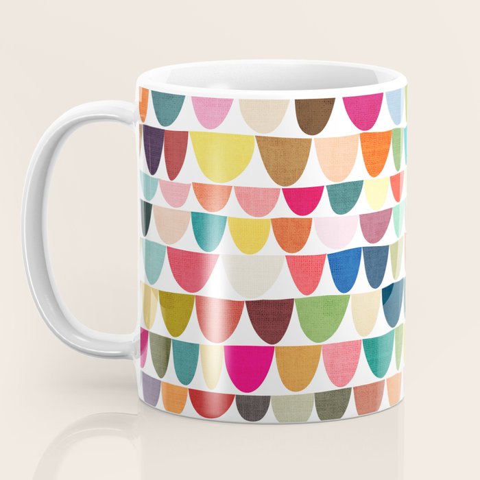 Fish scales pattern Coffee Mug Gallery Image 3