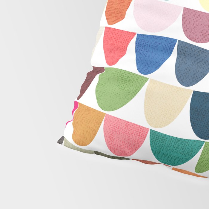 Fish scales pattern Pillow Sham Gallery Image 4