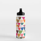 Fish scales pattern Water Bottle Gallery Image 3
