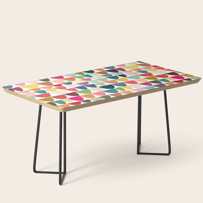 Fish scales pattern Coffee Table Gallery Image 1