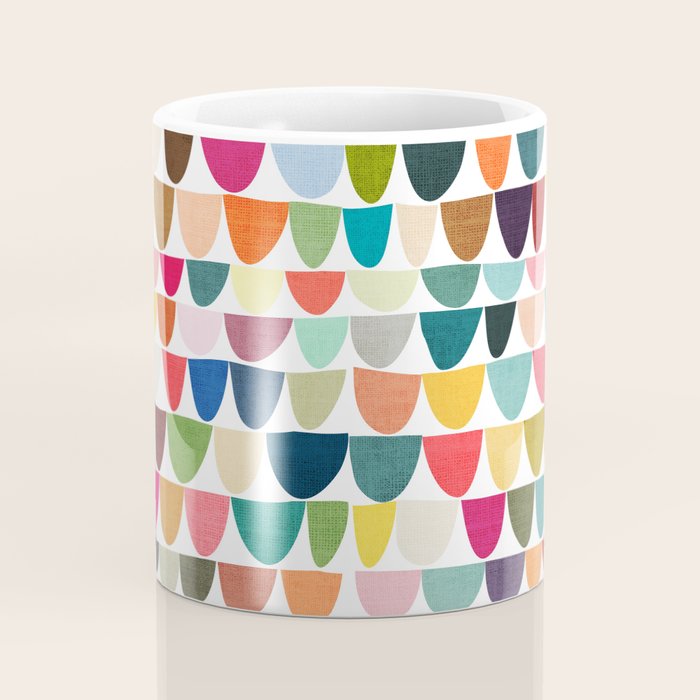 Fish scales pattern Coffee Mug Gallery Image 4