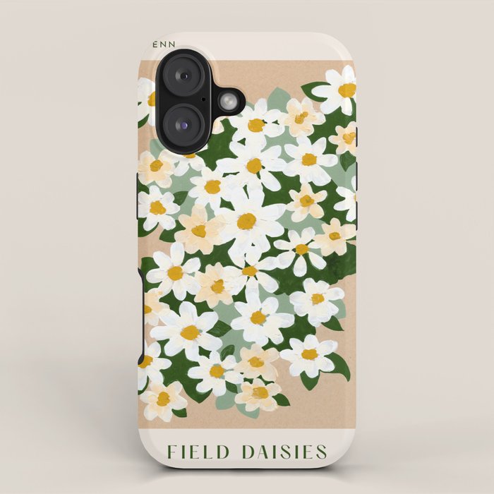 Field Daisies Poster Print iPhone Case Gallery Image 1