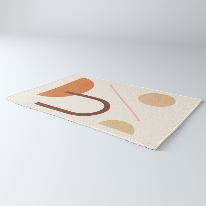 Abstraction_GEOMETRIC_SHAPE_ART_Minimalism_001C Rug Gallery Image 3