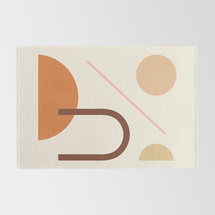 Abstraction_GEOMETRIC_SHAPE_ART_Minimalism_001C Rug Gallery Image 2