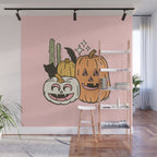Cutie Pumpkins Wall Mural Gallery Image 1