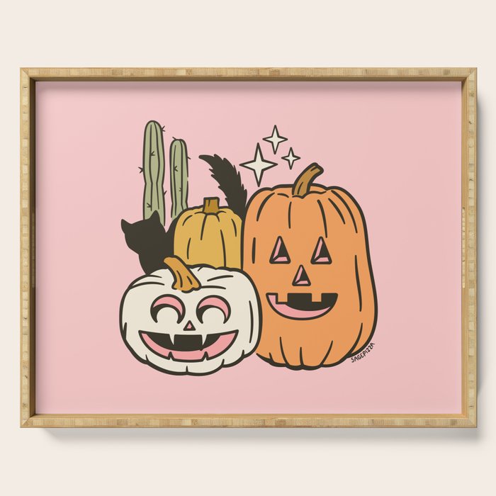 Cutie Pumpkins Serving Tray Gallery Image 1