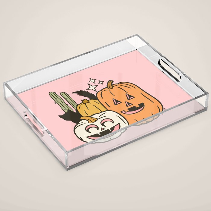 Cutie Pumpkins Acrylic Tray Gallery Image 1