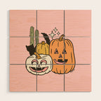 Cutie Pumpkins Wood Wall Art Gallery Image 1