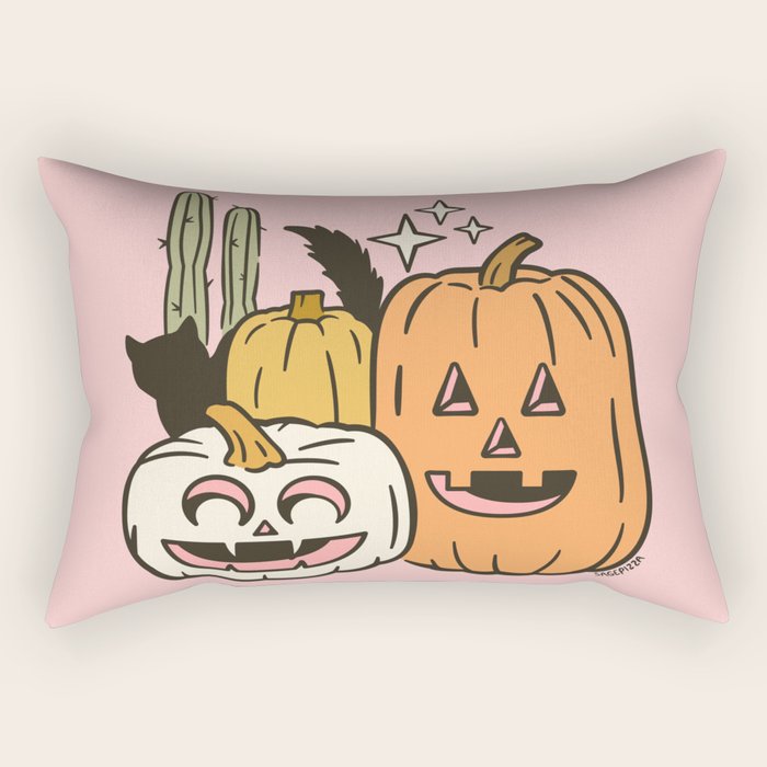 Cutie Pumpkins Rectangular Pillow Gallery Image 1