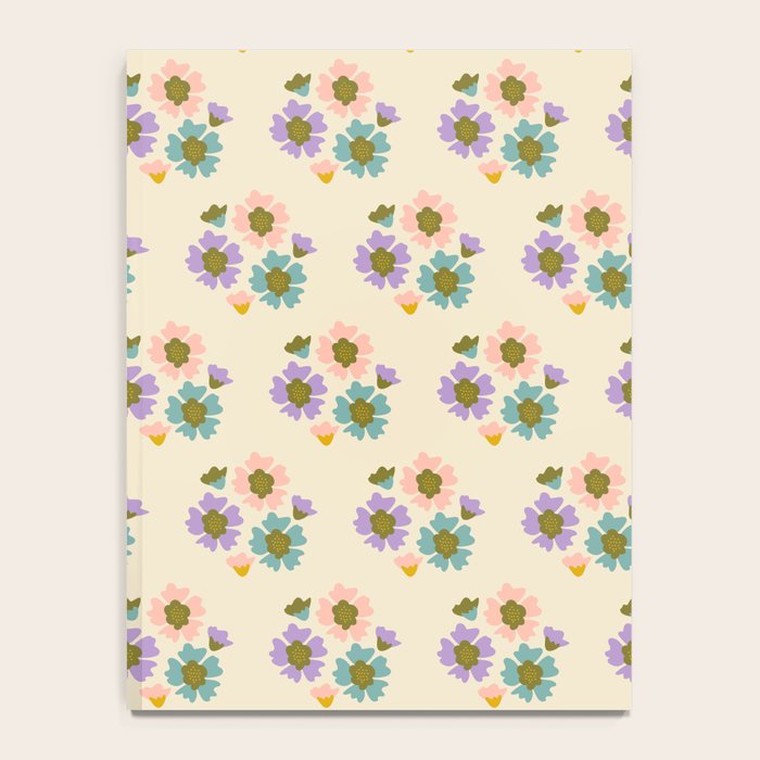 Blooming Flower - Cream  Notebook Gallery Image 4