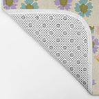 Blooming Flower - Cream  Bath Mat Gallery Image 2