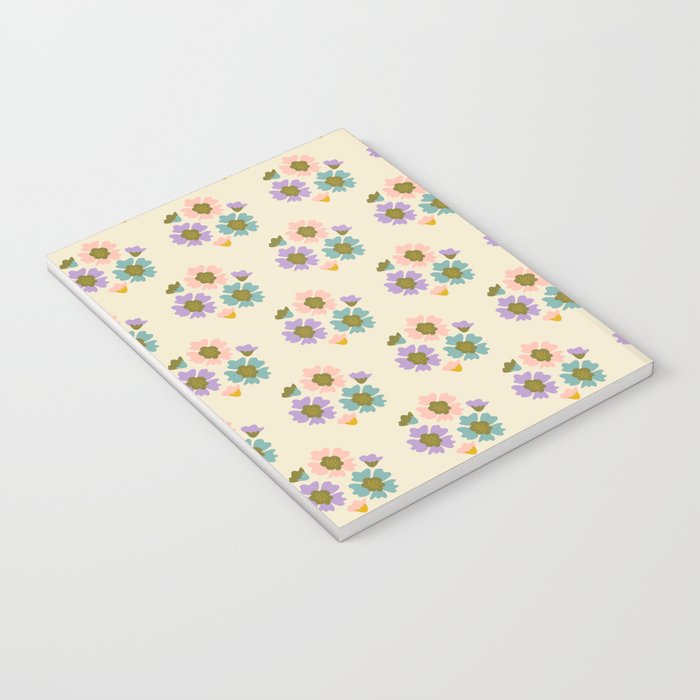 Blooming Flower - Cream  Notebook Gallery Image 3