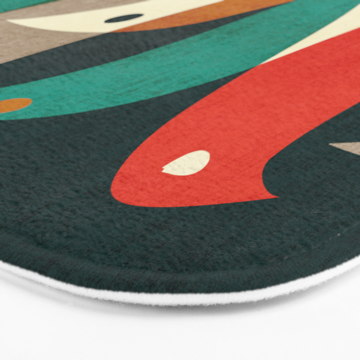 Flock of Birds Bath Mat Gallery Image 3