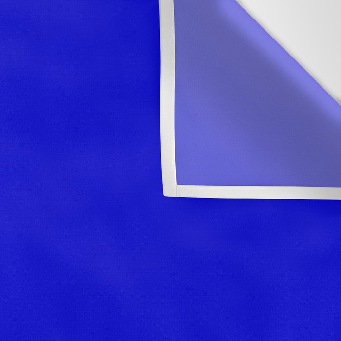 Solid Electric Blue Wall Tapestry Gallery Image 3