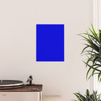 Solid Electric Blue Poster Gallery Image 2
