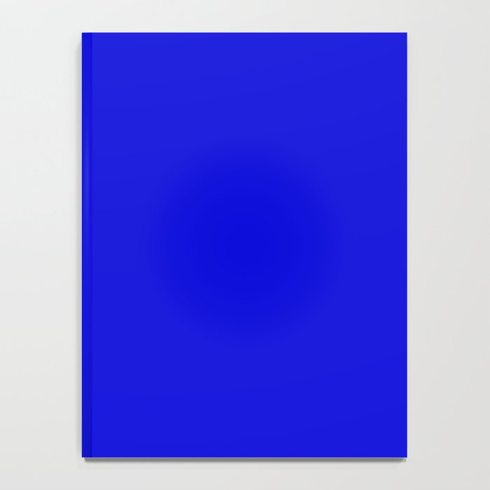 Solid Electric Blue Notebook Gallery Image 4
