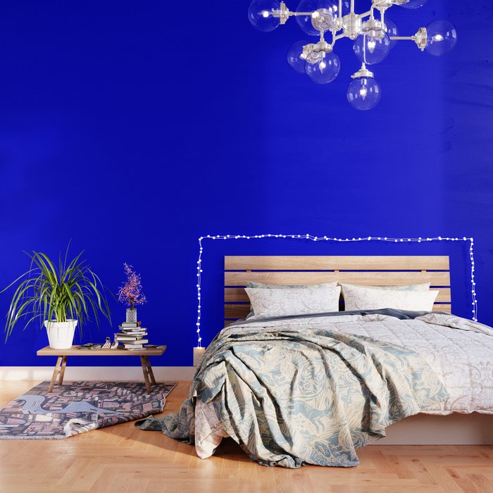 Solid Electric Blue Wallpaper Gallery Image 1
