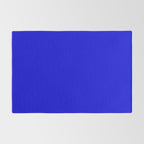 Solid Electric Blue Rug Gallery Image 2