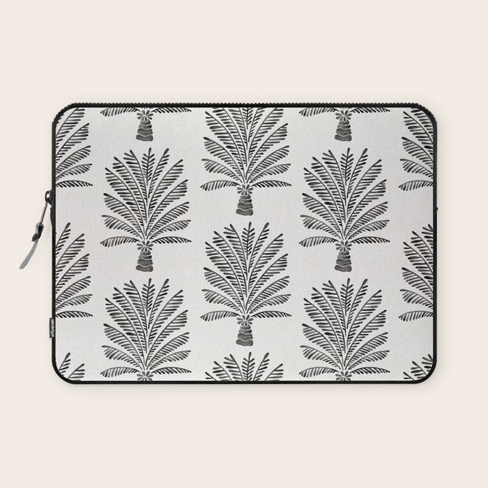 Palm Tree - Black Laptop Sleeve Gallery Image 1
