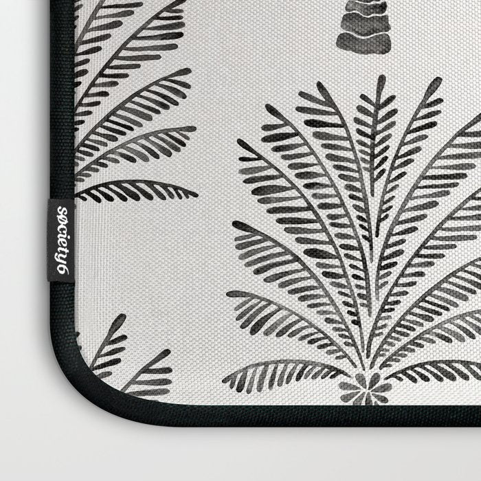 Palm Tree - Black Laptop Sleeve Gallery Image 3
