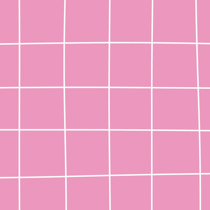 Hand Drawn Grid Hot Pink Coffee Mug Gallery Image 2